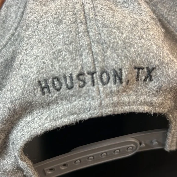 Karbach Brewing Co Wool Snapback Hat Grey Houston - Picture 4 of 10